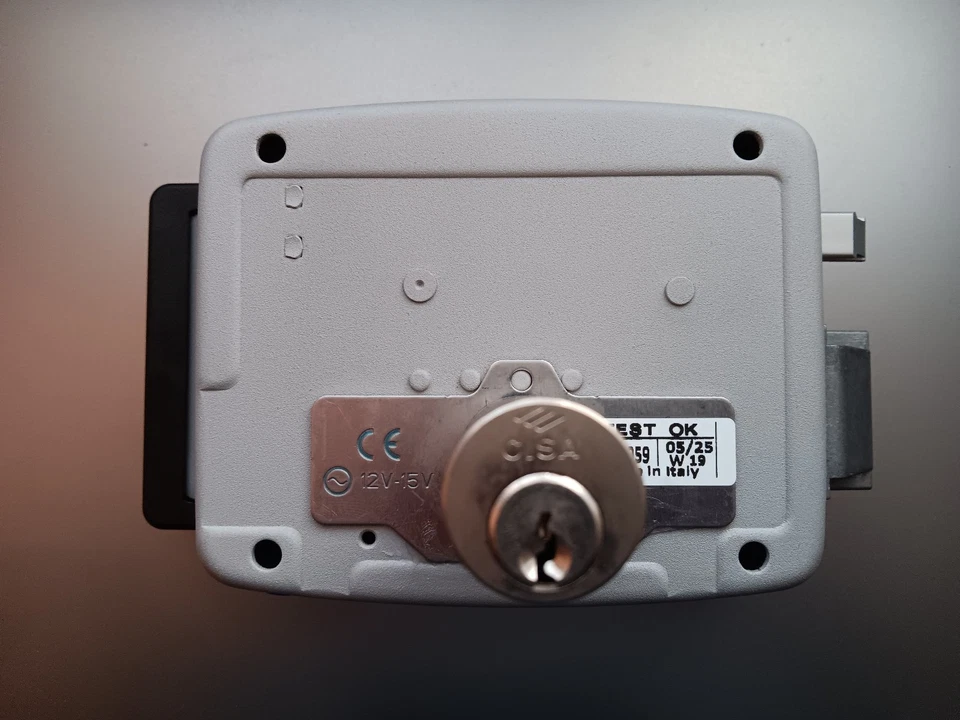 Elettroserratura 11721-60-2-N7 CISA per cancelletti ENTRATA 60 SINISTRA 3 chiavi - Immagine 4 di 4