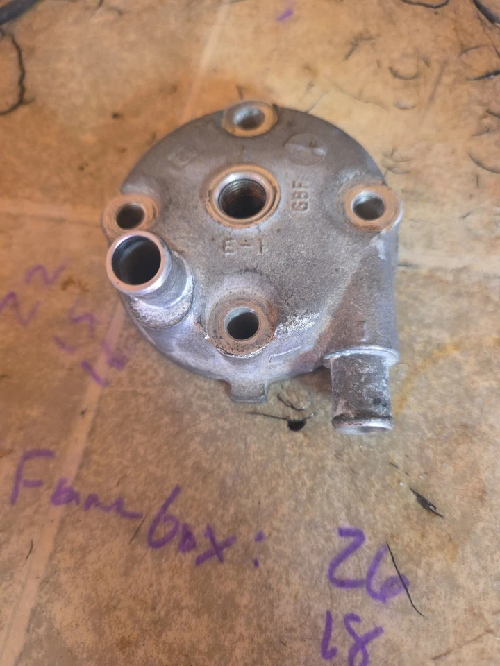1999 2000 Honda CR80R Cr80RB Cr80 Cylinder Head CR 80 - Image 3 of 3