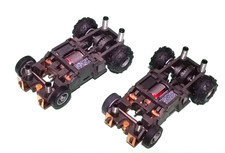Tyco 440x2 long wheel base 2 buggy chassis .brand new LOOK 
