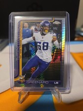 💥2025 Topps Chrome Football Jonathan Greenard Pulsar Refractor Vikings💥
