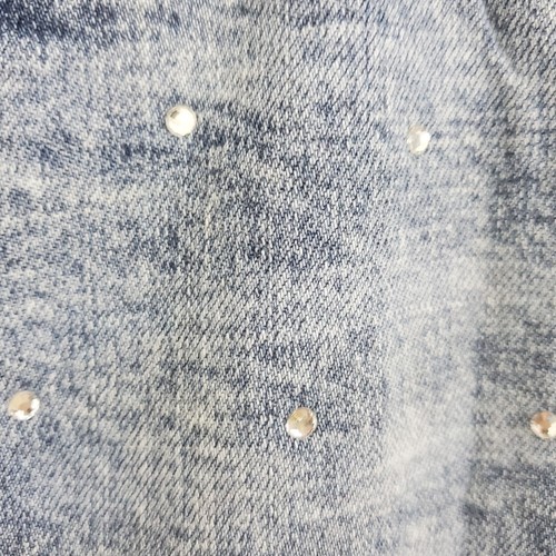 Democracy Wit Wisdom "Ab" Soluzione Bennet Stivaletto a malapena Jeans Strass Nuovo con etichette 20W - Foto 7 di 13