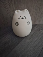Creative Cute Cat LED Night Light Lamp Multicolor Silicone