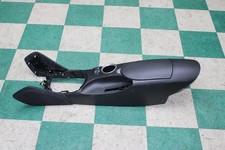 15-17 370z Black Front Center Floor Console Cup Holder Armrest Storage Unit Oem