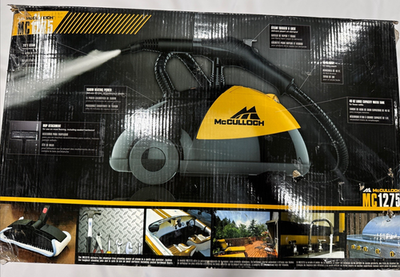 #ad #ad McCulloch MC1246 Portable Power Steam Cleaner with 10 Piece Accessories NOB $100.00