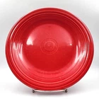 Fiestaware Scarlet Red Dinner Plate Fiesta 10.5” Lead Free Made in USA Vintage