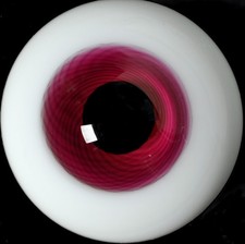 Nice 20mm Round Deep Purple Glass BJD Eyes for Reborn/newBorn BJD Doll