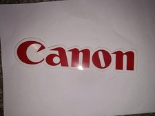 Canon  - Aufkleber / Sticker Werbung 
