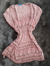 Boho Seiden Tunika Kleid Ibiza Hippie Festival Silk Kaftan Vicente Ferrer