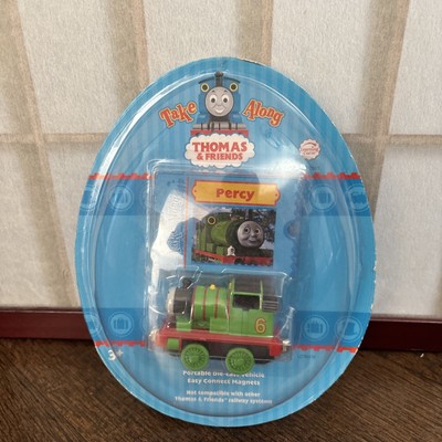 THOMAS & FRIENDS TAKE Along Diecast PERCY 2006 NIB with CARD LC76416