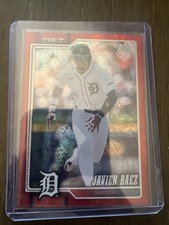 2026 Topps Series 1 Javier Baez /5 Red Shimmer #144