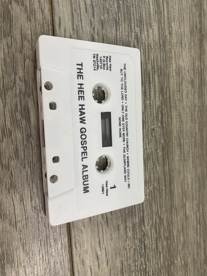 Vintage Hee Haw Gospel Album Cassette Tape Country Quartet 1980s Gospel Music Foto 4 de 4
