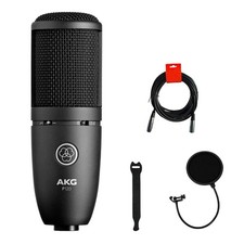 AKG P120 Cardioid Condenser Microphone (Black...