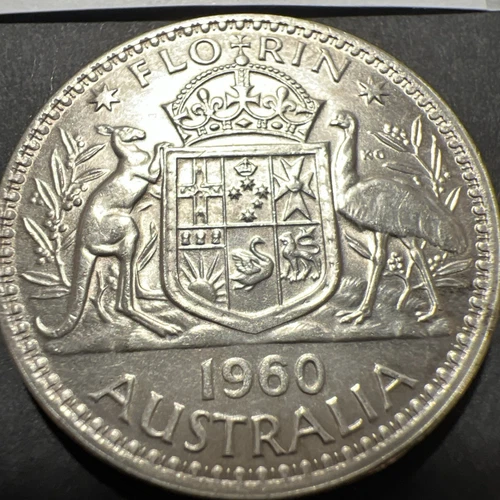 1960 Australia Florin — photo from the most recent tracked eBay sale