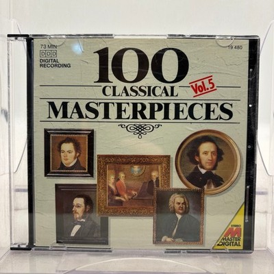 100 Classical Masterpieces Vol 5 Master Digital CD 19 480 Mozart Bach Strauss