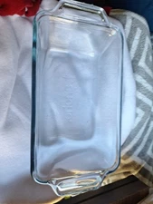 Anchor Hocking 5" x 9" Ovenware Clear Glass Loaf Pan Bread Baking Dish 1.5 Quart