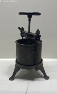 Antique Cast Iron Fruit Press