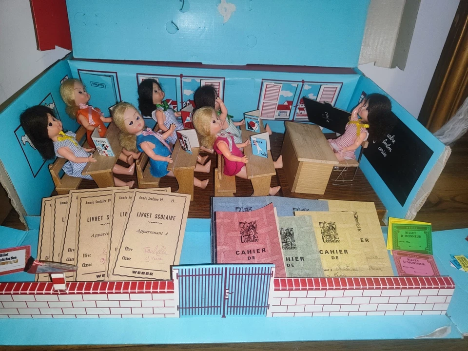 Ancien jouet école salle de classe Weber 1960 - Photo 2/4