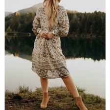 Spell & The Gypsy Journey Boho Dress in Ash