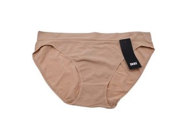 NEW DKNY Women's Seamless Litewear Hi Cut Brief Underwear Size L DK5020