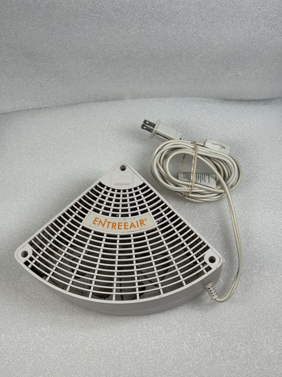 Entreeair Fans Suncourt Entreeair RR100 Door Frame Fan White Air Circulator | eBay