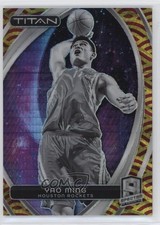2023 Spectra Titan International Red & Yellow Prizm 27/49 Yao Ming #71 HOF 1co7