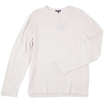 Manrico Light Sand Beige Knit Extrafine Cashmere 'Sweatshirt' Sweater XL NWT