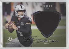 2021 Panini Luminance Jumbo Relics Derek Carr #JM-DC 2j2