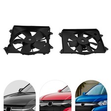 1 Pair Left & Right Radiator Cooling Fan For 2016-2022 Honda HR-V 1.8L
