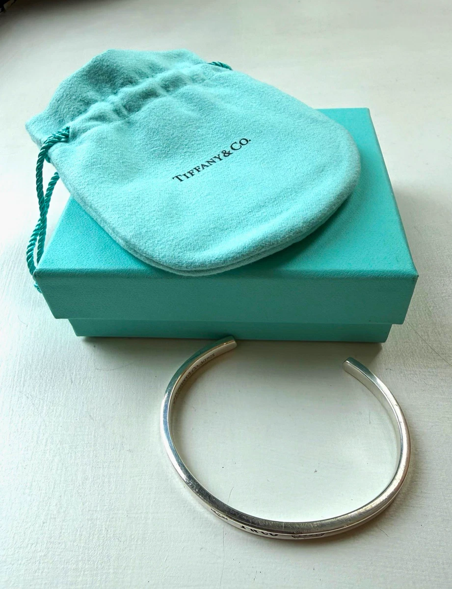 Tiffany Hook Bracelet In Fine Bracelets Without Stones for sale | eBay