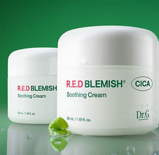 Dr.G Red Blemish Clear Soothing Cream Cica Hydrating Calming 50ml x 2ea