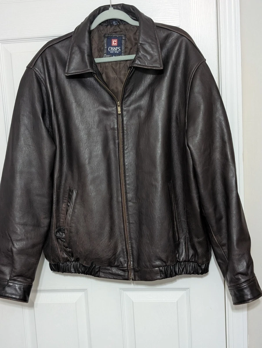 Chaps Leather Jacket products for sale | eBay