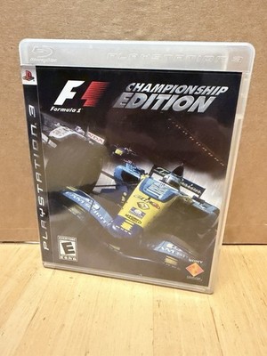 Formula 1 Championship Edition F1 Sony PlayStation 3 PS3 Complete w Manual