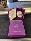 1986-S Proof American Silver Eagle Dollar $1 Box & COA US Mint Bullion