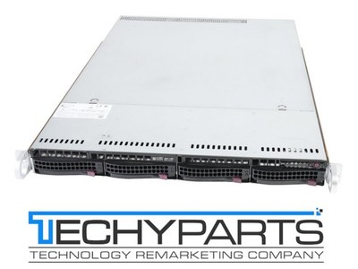 Supermicro SYS-5019C-WR X11SCW-F Intel Xeon E-2124 3.3GHz 0GB 4x 3.5'' 1U Server
