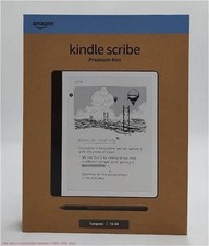 Amazon Kindle Scribe 16GB Tungsten Wi-Fi 10.2 Inch w/ Premium Pen NEW SEALED