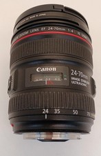 Canon 24-70mm f/4 L IS USM Lens, Macro, Image Stabilizer, Used