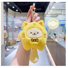Cute Anime Character Plush Backpack Charm Doll Keychain Bag Pendant Toy