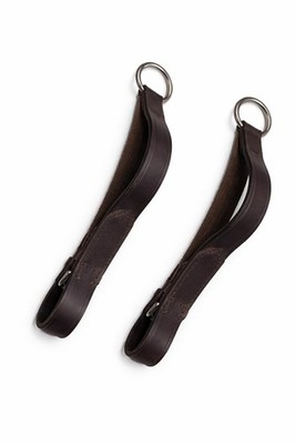 NEU Leder Flexi Flexible Elastische Einlage Zügel Hilfe 4 Soft Hand Kontakt SCHWARZ