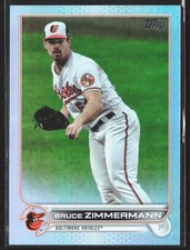 2022 Topps #157 Bruce Zimmermann Rainbow Foil