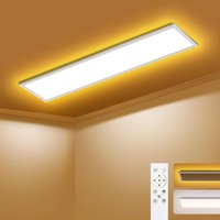 LED Deckenleuchte Dimmbar 100X25Cm 36W 3600LM Mit Fernbedienung 3000K-6500K