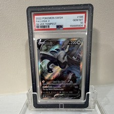 Auktionsbild: PSA 10 2022 Pokemon SWSH Silver Tempest Lugia V 186/195 Alt Art Holo