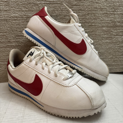 Nike Shoes Youth 6.5Y Classic Cortez Sneakers 904764-103 White Leather Lace Up