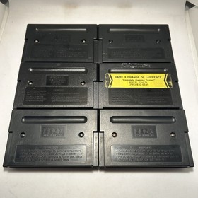 Sega Genesis 6 Game Lot Tested Fast Shipping LOOK! Good Titles!