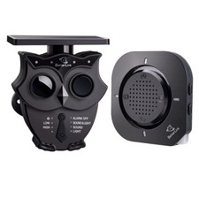 1/2 Mile Long Range Solar Wireless Driveway Alarm System IP65 Weatherproof Ou...