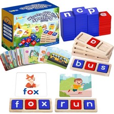 CVC Word Spelling Games, Learning Toys Gifts ...