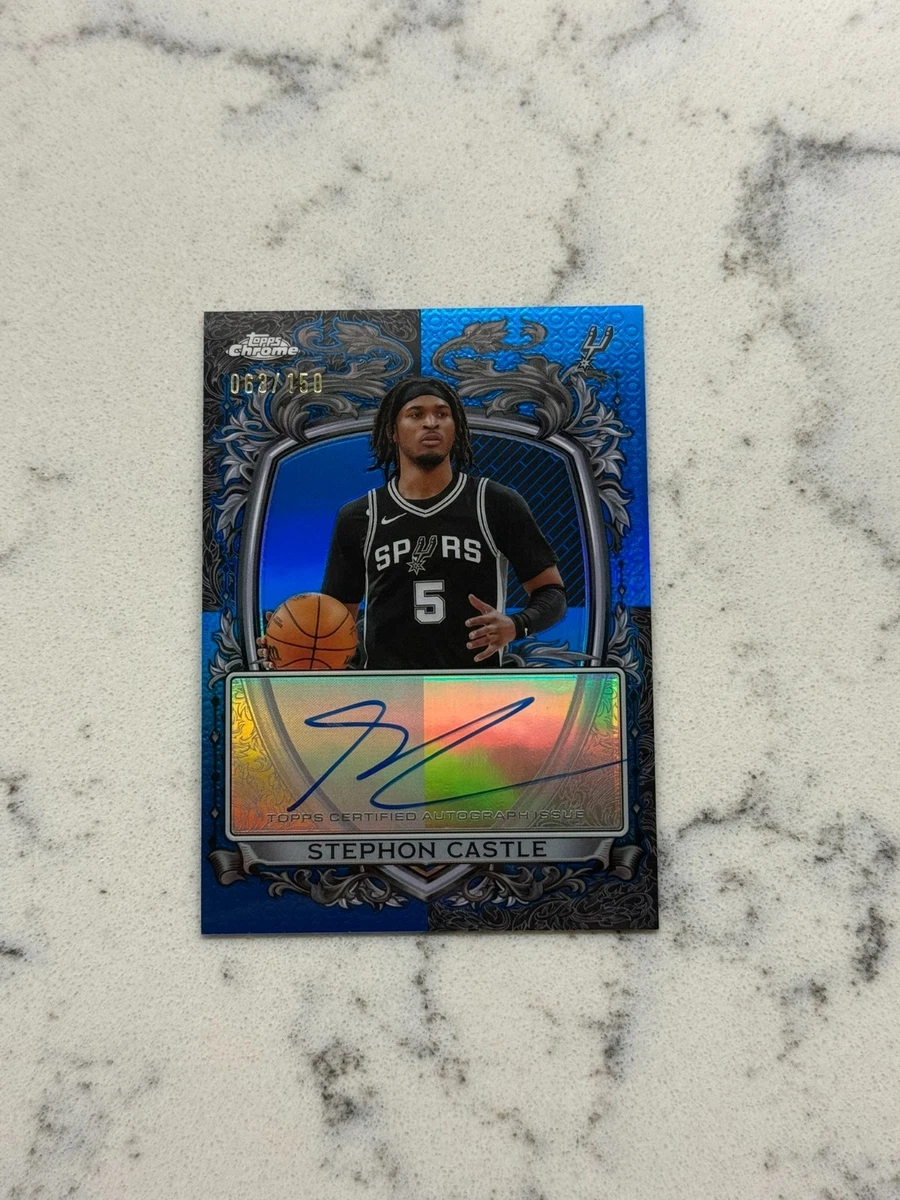 Topps San Antonio Spurs Basketball Autographed Sports Trading