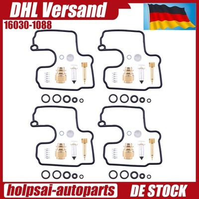Neu 4x Vergaser Reparatursatz Dichtsatz für ZX 6R 600 ZX600 GH Ninja ZZR 600 E
