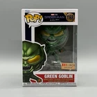 Funko Pop! Marvel #1168 Green Goblin Metallic Spider-Man Boxlunch Exclusive New