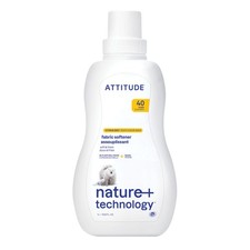 Image of ATTITUDE Liquid Fabric Softener Refill, Plant-Based & Vegan, HE Compatible, Nat