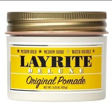 NEW sealed Layrite Original Pomade Hair Styling 4.25oz Medium Shine Finish